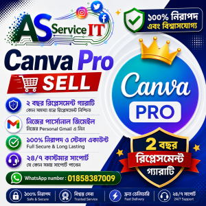 Canva Pro 2 Year Personal Account - AS Service IT