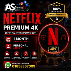 Netflix Premium 4K (1 Month) | Personal Account | Instant Delivery | Premium Streaming