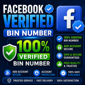 Facebook BIN Verified Number – Secure Verification | Instant Delivery